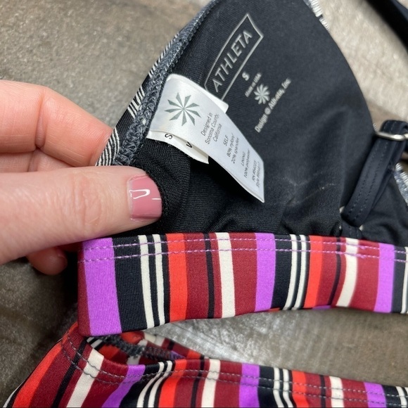 Athleta Ariel Tiki Bikini Set size Small - Picture 8 of 13